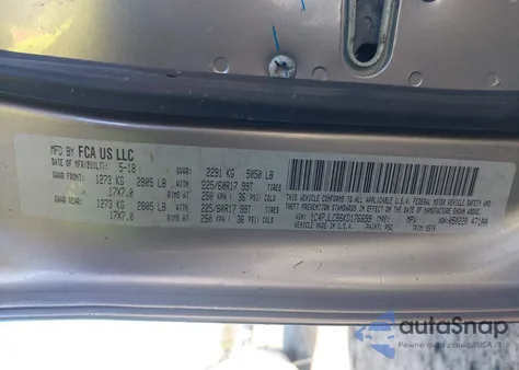 2019 Jeep Cherokee Latitude Fwd from USA, damaged, VIN 1C4PJLCB6KD176699